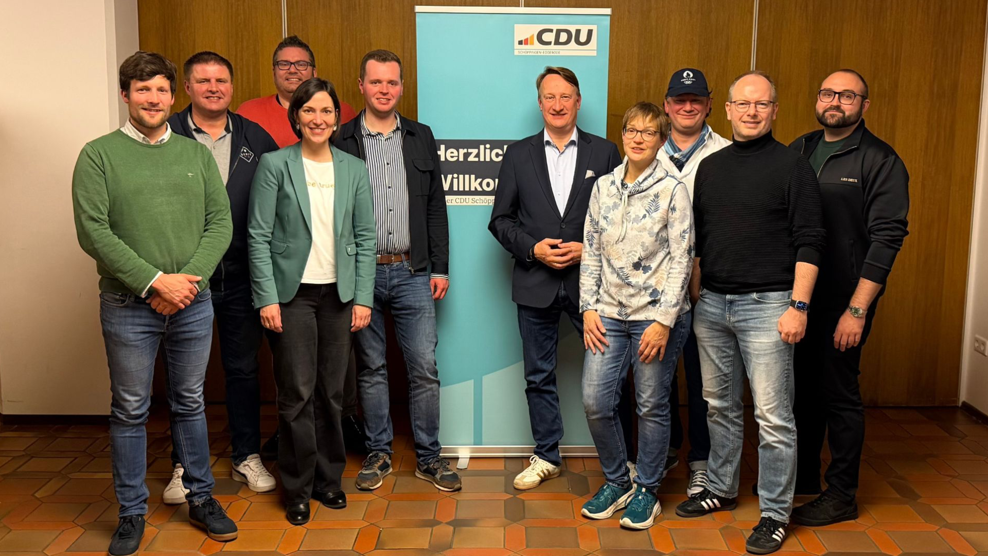 Der geschftsfhrende Vorstand der CDU Schppingen-Eggerode